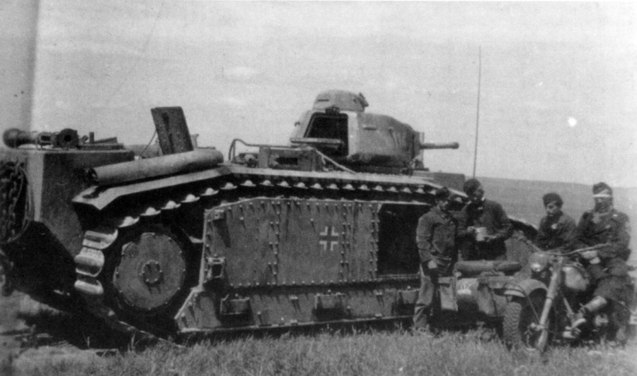 ​223rd Captured Tank Company, Crimea, 1942 - Char B in German Service | Warspot.net