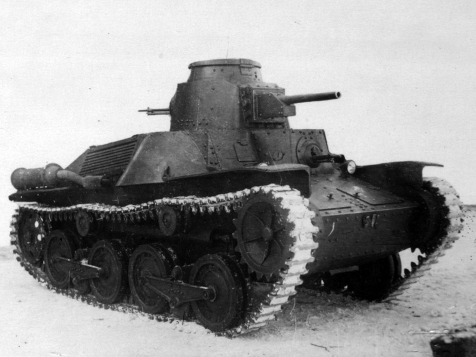 ​The same tank at the NIIBT proving grounds after repairs - Type 95 Ha-Go: Manchurian Prisoner | Warspot.net