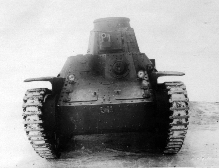 ​The same tank from the front. A Soviet horn is installed - Type 95 Ha-Go: Manchurian Prisoner | Warspot.net