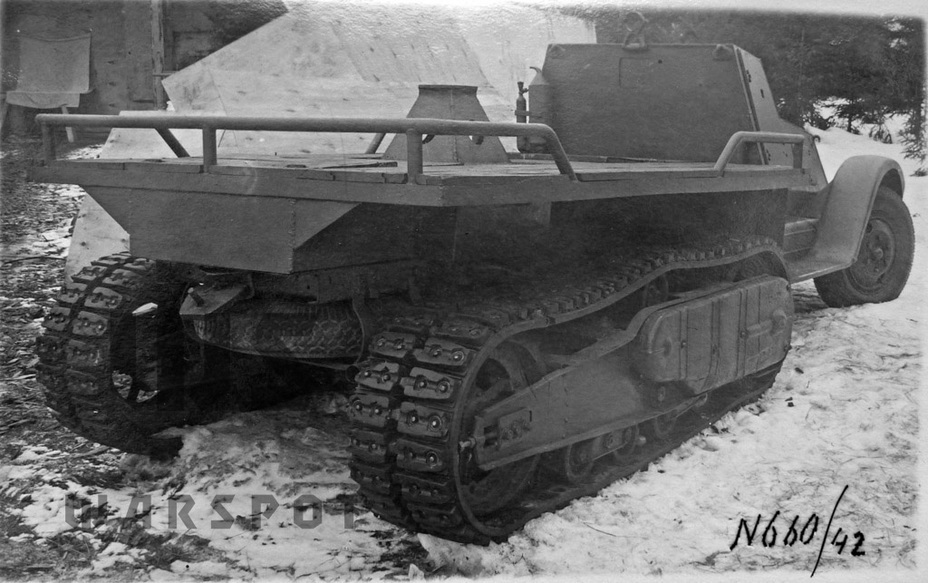 ​ZIS-41 with the gun removed - Halftrack Experiments | Warspot.net