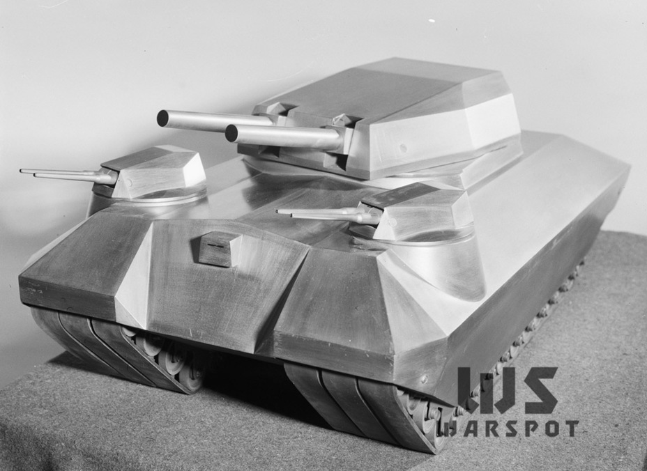 ​A three-turret variant of Grotte's super-heavy tank - Steel Sarcophagus | Warspot.net