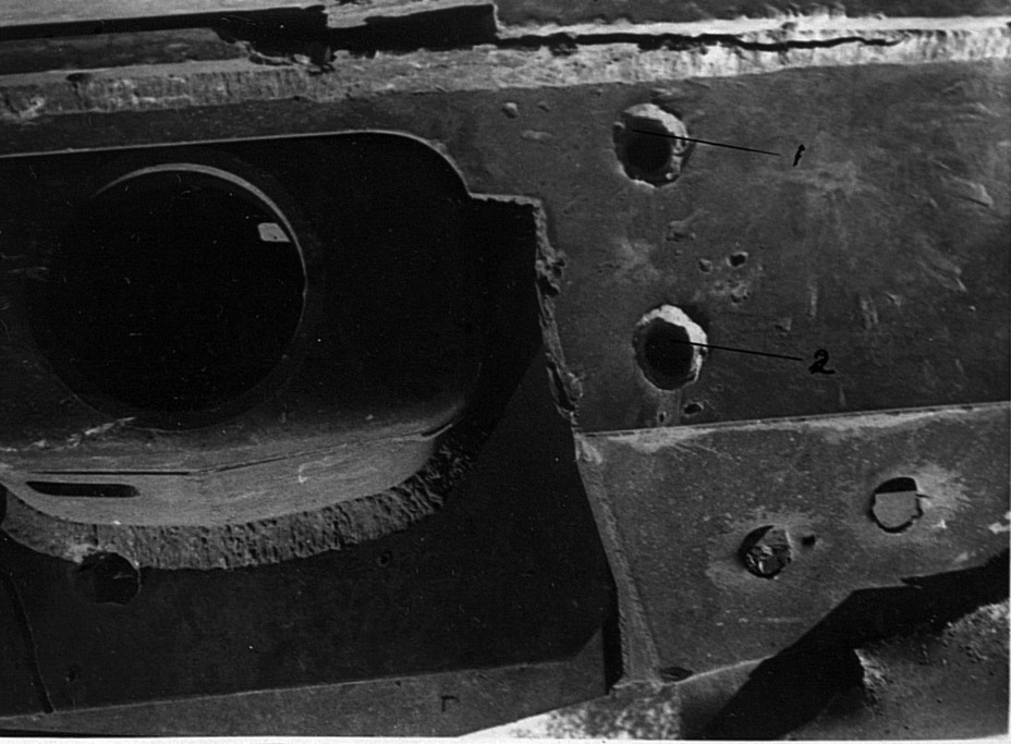 ​The ordinary armour piercing shell from the M5 37 mm gun confidently penetrates the front armour - StuG III in the USSR | Warspot.net