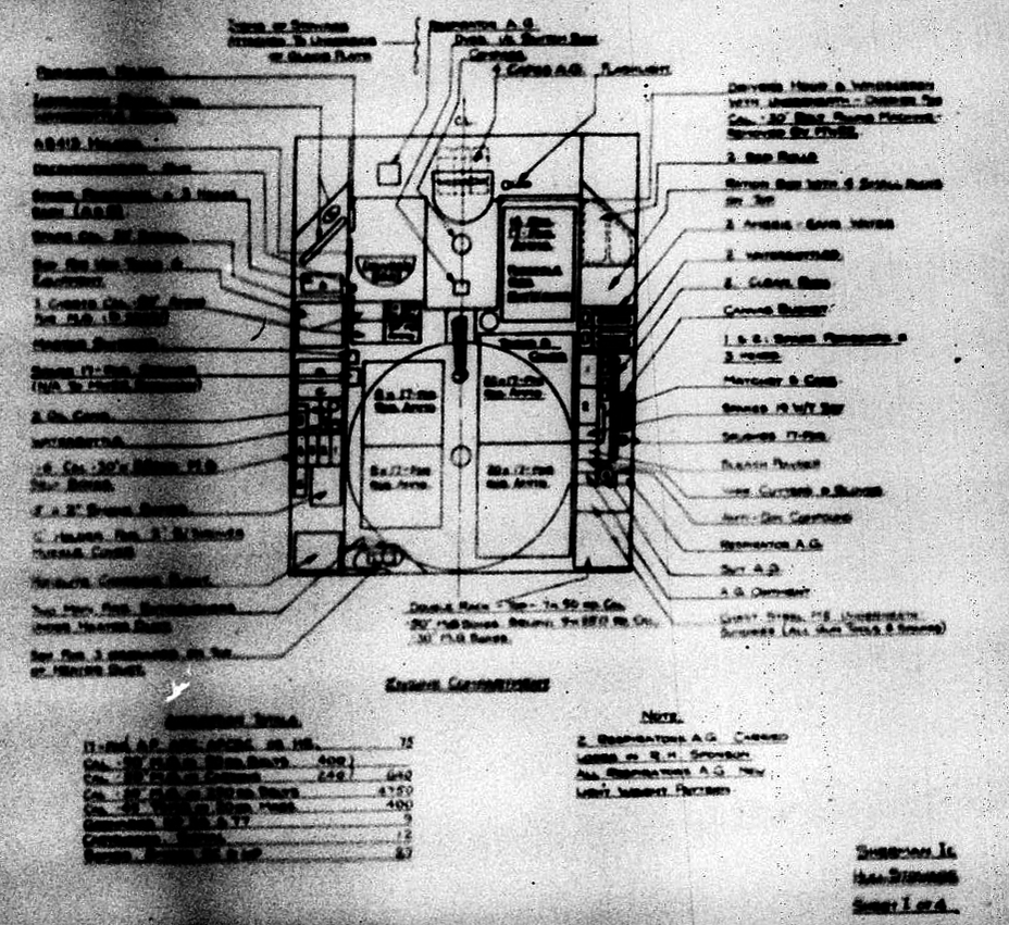 ​Ammunition storage in the Sherman Ic. As the diagram shows, most of it was stored underneath the turret basket floor - Modernization in the British Style | Warspot.net