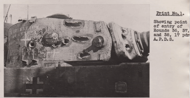 ​17-pounder APDS could penetrate the armour of German tanks even at an extreme angle, but a hit had to be scored first - Modernization in the British Style | Warspot.net