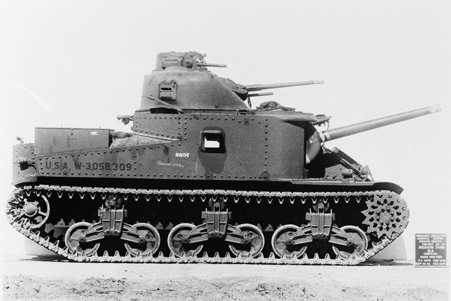 ​The last of the Medium Tanks M3. As you can see, the hatches on the sides were removed - Medium Tank M3 | Warspot.net
