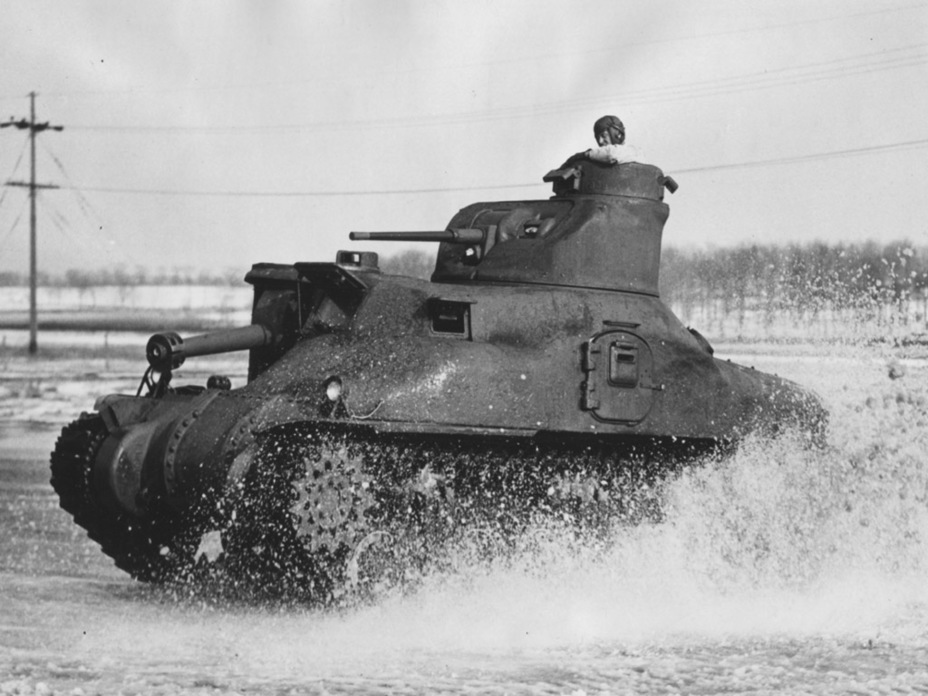 ​Medium Tank M3A1, with a noticeably different hull - Medium Tank M3 | Warspot.net