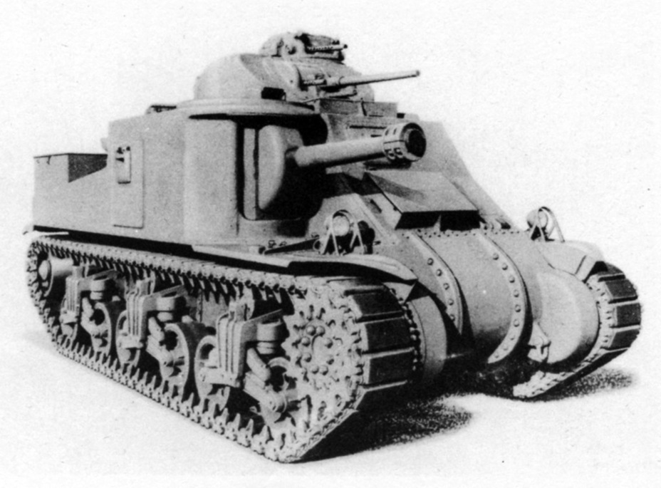 ​The Medium Tank M3A3 had a welded hull, unlike the M3A5 - Medium Tank M3 | Warspot.net