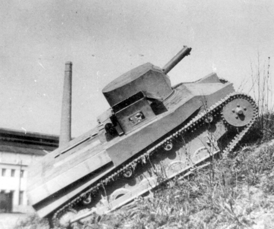 ​Skoda MU-2 tankette on trials. Despite its progressive design, it was deemed unsatisfactory - Little Tank, Great Success | Warspot.net