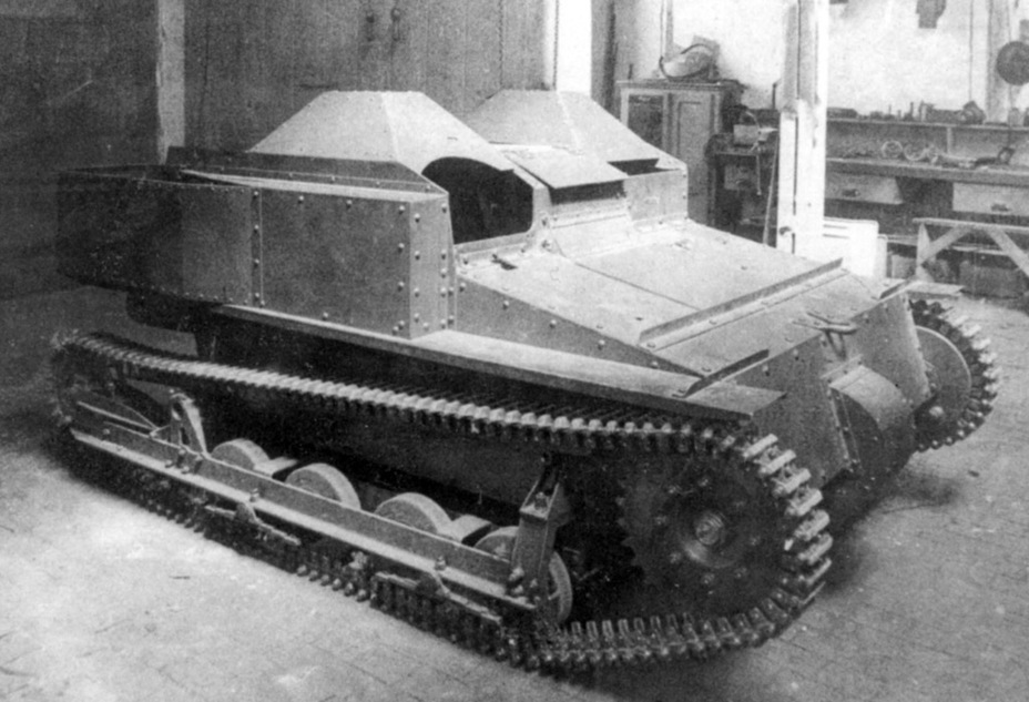 ​CL-P tankette, 1930. Full-fledged tank building in Czechoslovakia started with these license-built vehicles - Little Tank, Great Success | Warspot.net