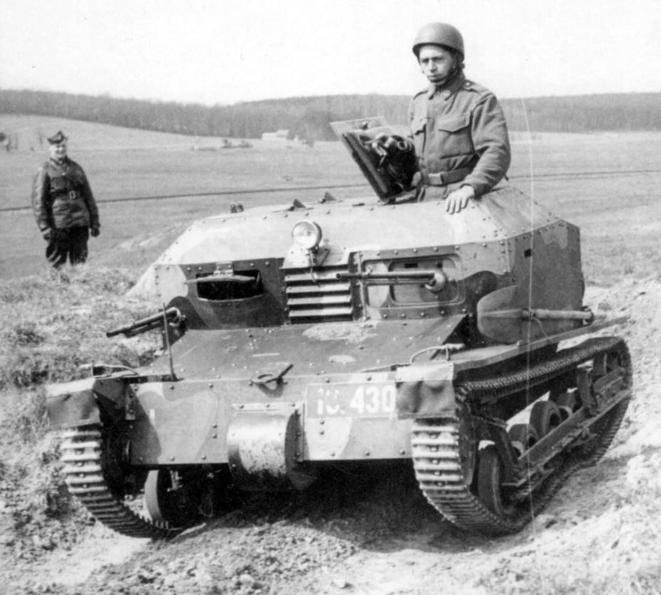 ​Tc vz. 33 on exercise in Milovice. By the end of the 1930s, these vehicles were used as training vehicles - Little Tank, Great Success | Warspot.net