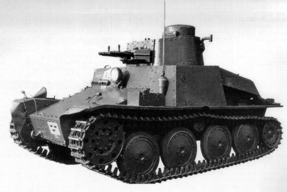 ​Mass production AH-IV-Sv tankette, aka Strv m/37. For its time, this was the best tankette, remaining competitive even against some tanks - Little Tank, Great Success | Warspot.net