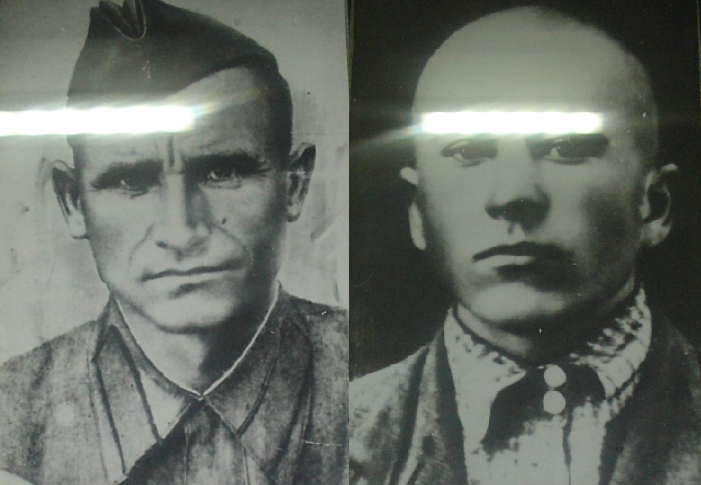 ​On the left is thirty-five-year-old Pavel Demchenko, on the right is Pavel Dovzhenko, 25 years old. Photo from the panorama museum «Battle of Stalingrad» - Unknown Stalingrad: «Grenade, Grenade, My Grenade…» | Warspot.net