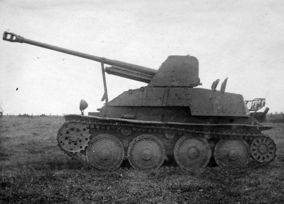 ​The same vehicle from the left - Marder III: German Tank Destroyer on a Czech Chassis | Warspot.net