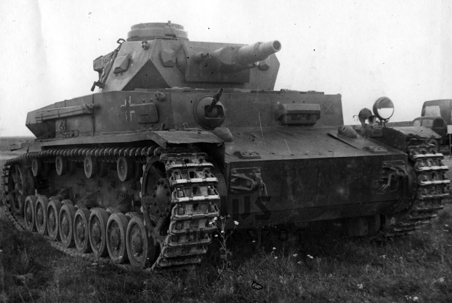​A tank from the 5th Tank Division captured by the Red Army. NIBT Proving Grounds, 1944 - From Support Tank to a Lead Role | Warspot.net