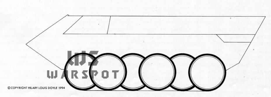 ​The last iteration of the 20 ton class tank: the VK 20.02(M) with a new hull. This project is sometimes called VK 24.01(M), but that is not the correct name - Panther's Ancestors | Warspot.net