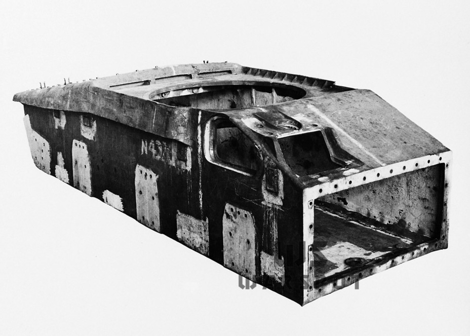 ​AC III hull. The hull machine gun and gunner were removed. The upper front plate is sloped - The Australian Sentinel | Warspot.net