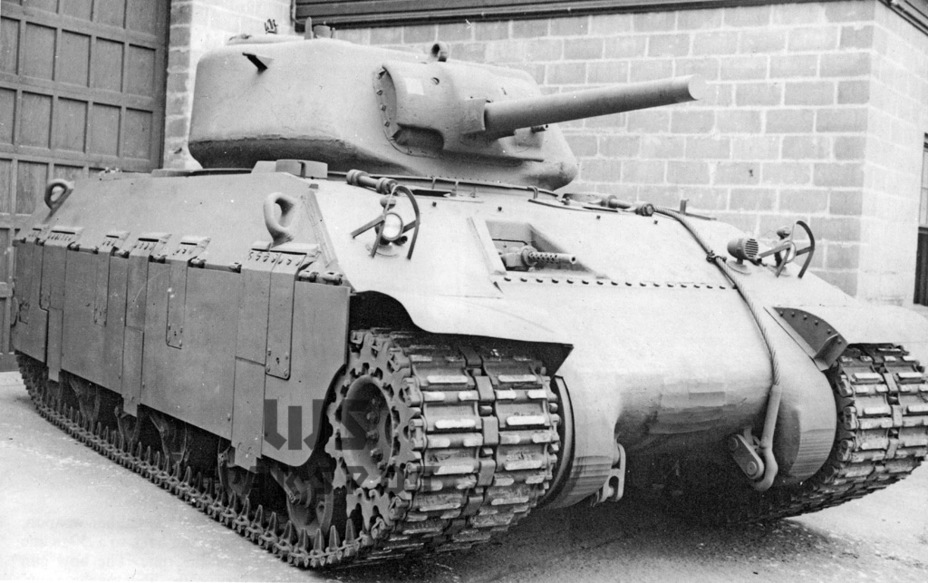 ​The first Assault Tank T14 prototype, ALCo factory, summer of 1943 - Medium Assault Tank for the British | Warspot.net