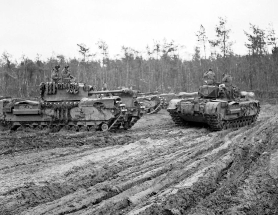 ​Like fish in water. In these conditions, the speed of infantry tanks and regular tanks was about the same - Slow and Thick-skinned | Warspot.net