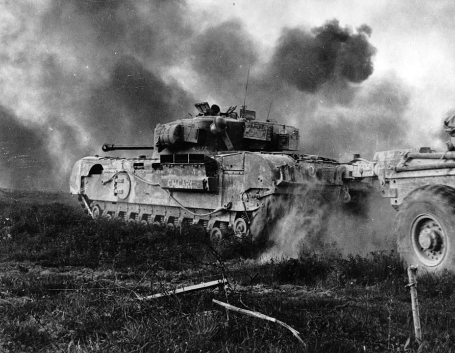 ​Combat in the summer-fall of 1944 showed that the Churchill VII Crocodile was an effective tank - Slow and Thick-skinned | Warspot.net