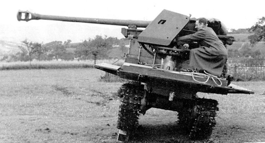 The SPG during trials - An Ersatz Tank Destroyer from an Ersatz Tractor | Warspot.net