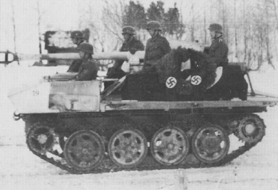 ​The 7,5 cm Pak 40/4 auf RSO (Sf) used as a hearse - An Ersatz Tank Destroyer from an Ersatz Tractor | Warspot.net