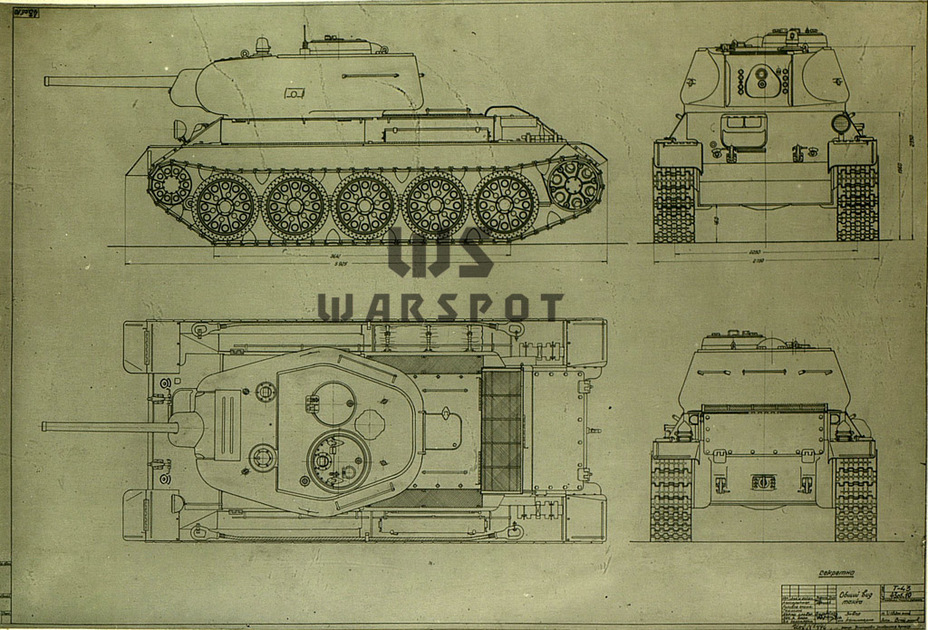​Overall view of the reworked T-43, May 1943 - T-43: an Intermediate Step | Warspot.net