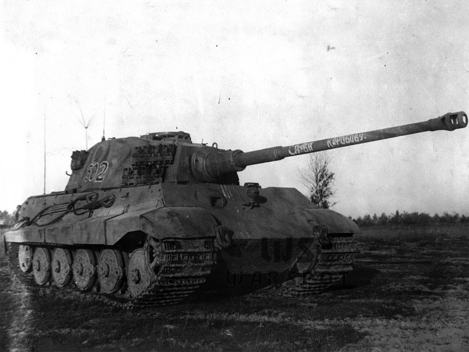 ​The same tank upon arrival at Kubinka - An Overloaded Big Cat | Warspot.net