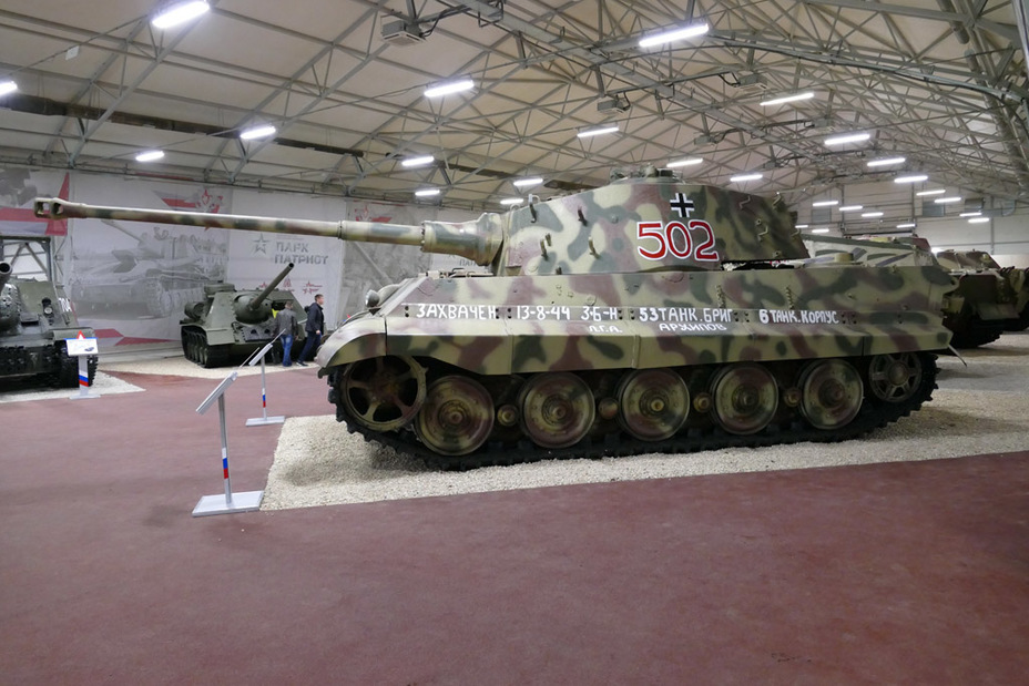 ​Tank #502 in Patriot Park - An Overloaded Big Cat | Warspot.net