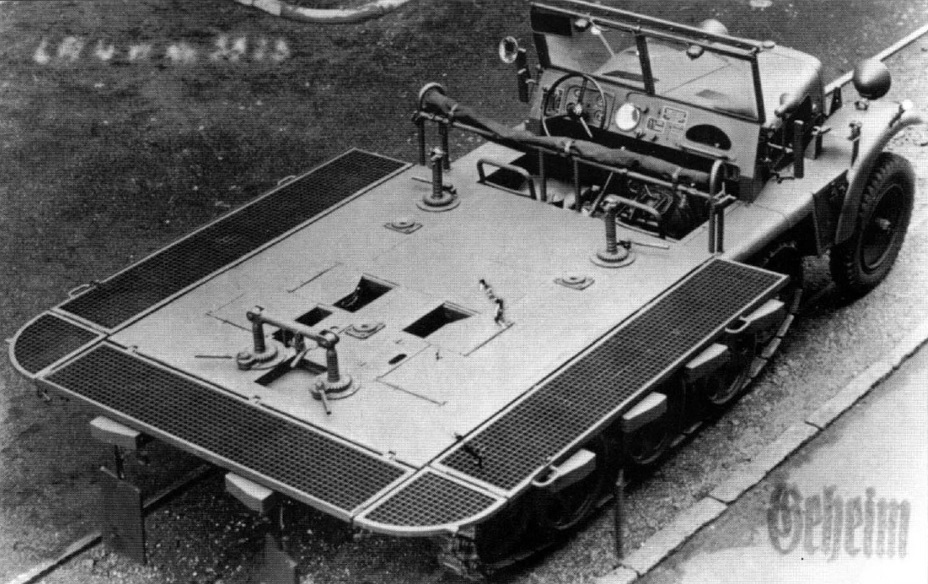 ​Sd.Kfz.10/4 SPAAG chassis, late production - A Light and Simple SPAAG | Warspot.net