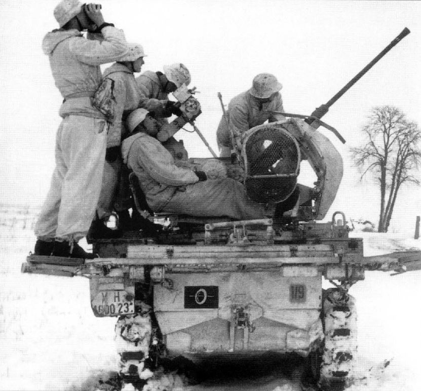 Sd.Kfz.10/4 from the 1st Ski Division, Eastern Front, 1944 - A Light and Simple SPAAG | Warspot.net