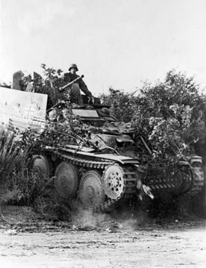 Flakpanzer 38(t) crews favoured camouflage - A SPAAG for the Panzerwaffe | Warspot.net