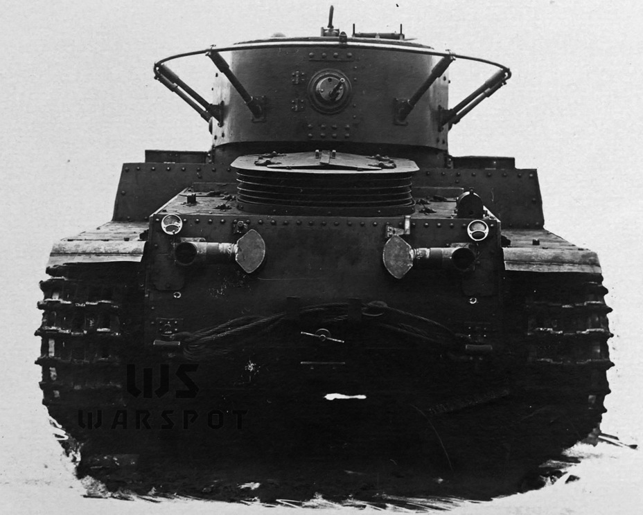 ​Like other Soviet tanks in the mid-1930s, the T-46 received a rear machine gun - T-46: Dead End on Wheels | Warspot.net