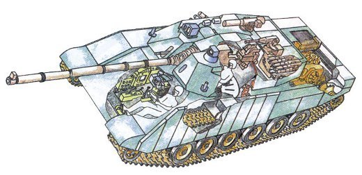 ​Approximate internal layout of the Goryl - Can Poland Into Tanks? | Warspot.net