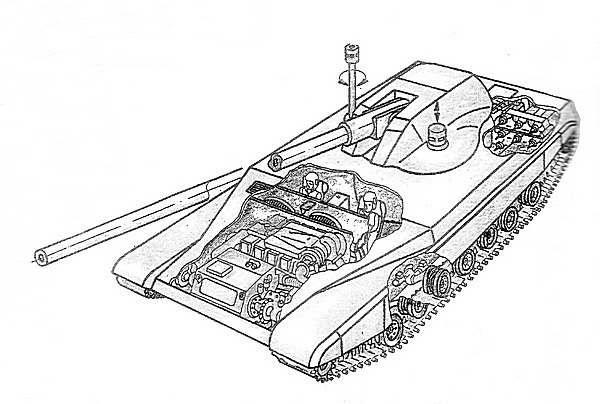 ​Polish fourth generation tank with a seven wheel chassis, designed in 1997 - Can Poland Into Tanks? | Warspot.net