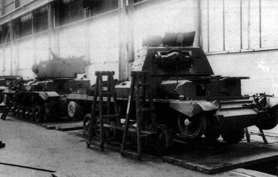 ​Production of the Cruiser Tank Mk.IIA. Later it was replaced by the Valentine - Cruiser Tank Mk.II: With Best Intentions | Warspot.net