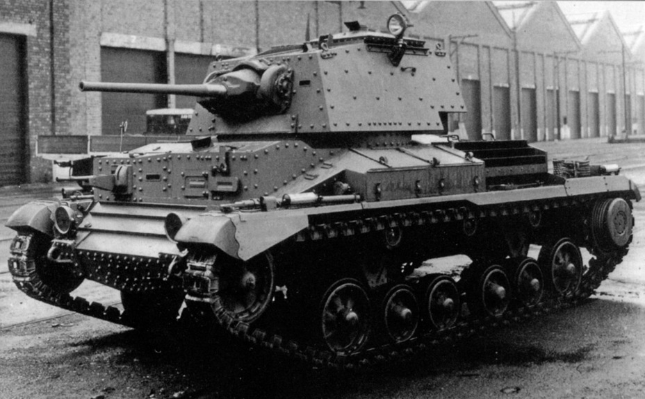 ​The Cruiser Tank Mk.IIA, the main production version of the Cruiser Tank Mk.II - Cruiser Tank Mk.II: With Best Intentions | Warspot.net