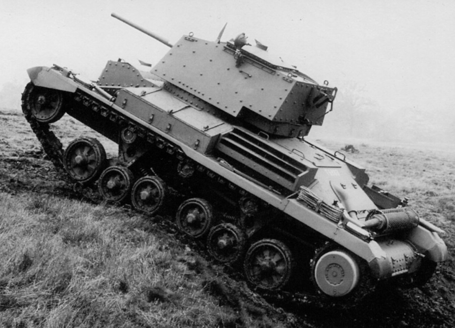 ​During trials. The tank turned out to be better protected than the A9, but less mobile - Cruiser Tank Mk.II: With Best Intentions | Warspot.net
