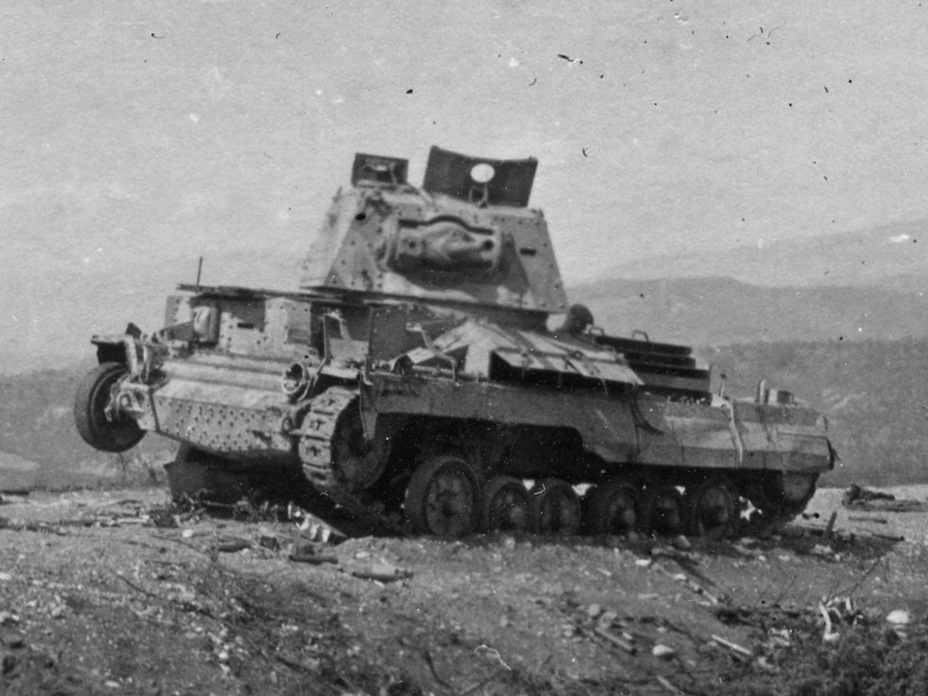 ​Similar scenes were a common sight on Greek roads in the spring of 1941 - Cruiser Tank Mk.II: With Best Intentions | Warspot.net