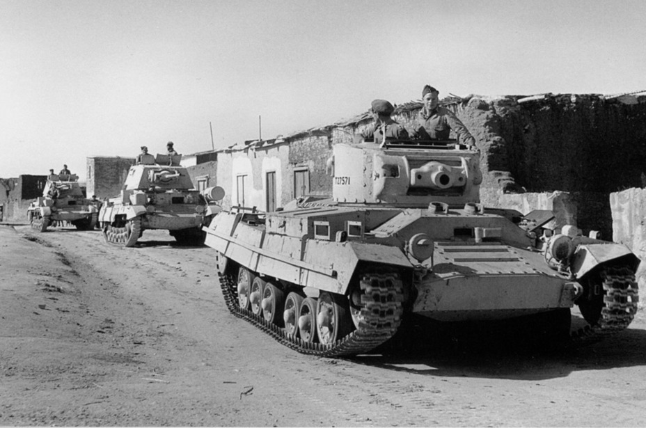 ​Valentine II and Cruiser Tank Mk.IIA as training tanks, Cyprus, May 1942 - Cruiser Tank Mk.II: With Best Intentions | Warspot.net