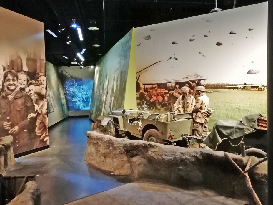 ​Access to the interactive part of the Airborne Experience exhibition. Photo by the author - Museum of the Bridge Too Far | Warspot.net
