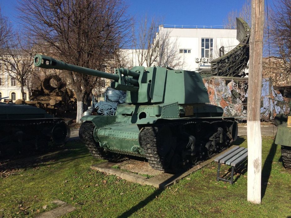 ​Tank destroyer TACAM R-2, created in Romania in 1944 on the basis of the Soviet 76.2-mm ZIS-3 cannon and the Czechoslovakian LT vz.35 tank. Photo by the author - Romanian military history from antiquity to the 21st century | Warspot.net