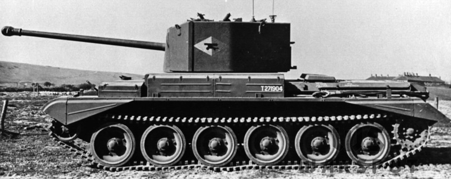 ​The fourth production Challenger I. Instead of using bolts, the turret was welded - Cruiser with a Big Head | Warspot.net