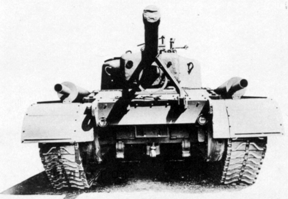 ​The improved tank as viewed from the rear - Heavy Tank T29: When Late is not Better than Never | Warspot.net
