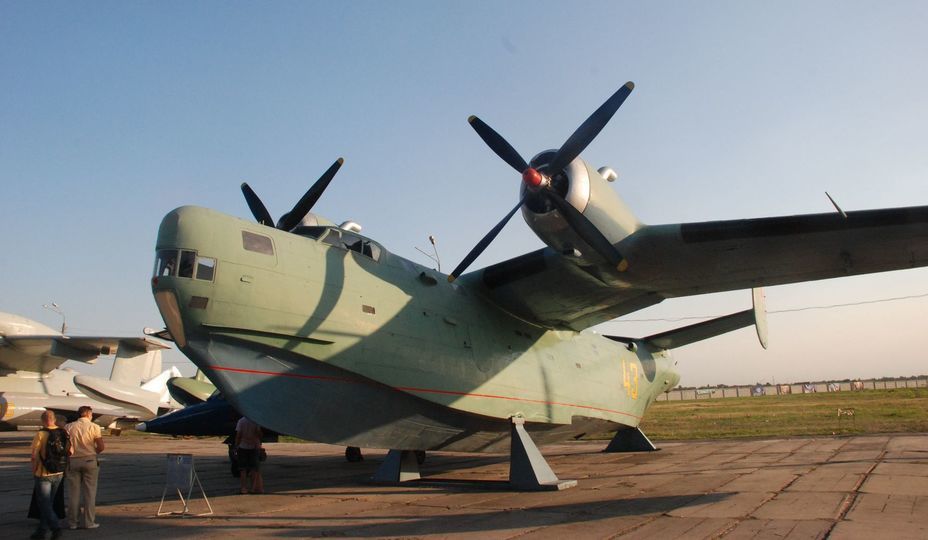 ​Be-6 multipurpose flying boat, front view. Photo by the author - «Hidden» Aviation Museum | Warspot.net