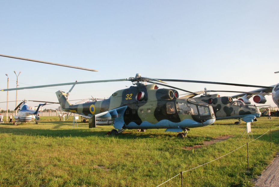 ​Multipurpose attack helicopter Mi-24A. Photo by the author - «Hidden» Aviation Museum | Warspot.net