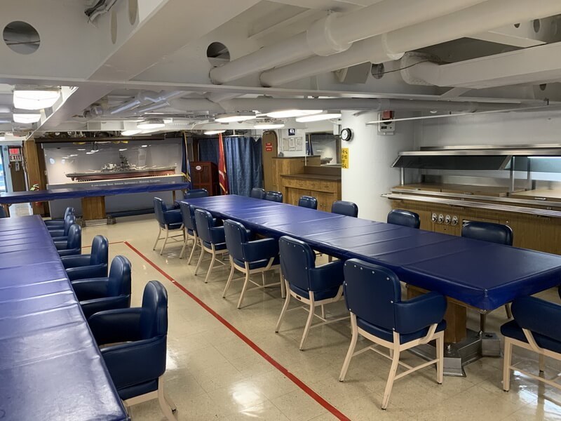 ​Officer’s wardroom. Photo by the author - Fire Power for Freedom | Warspot.net