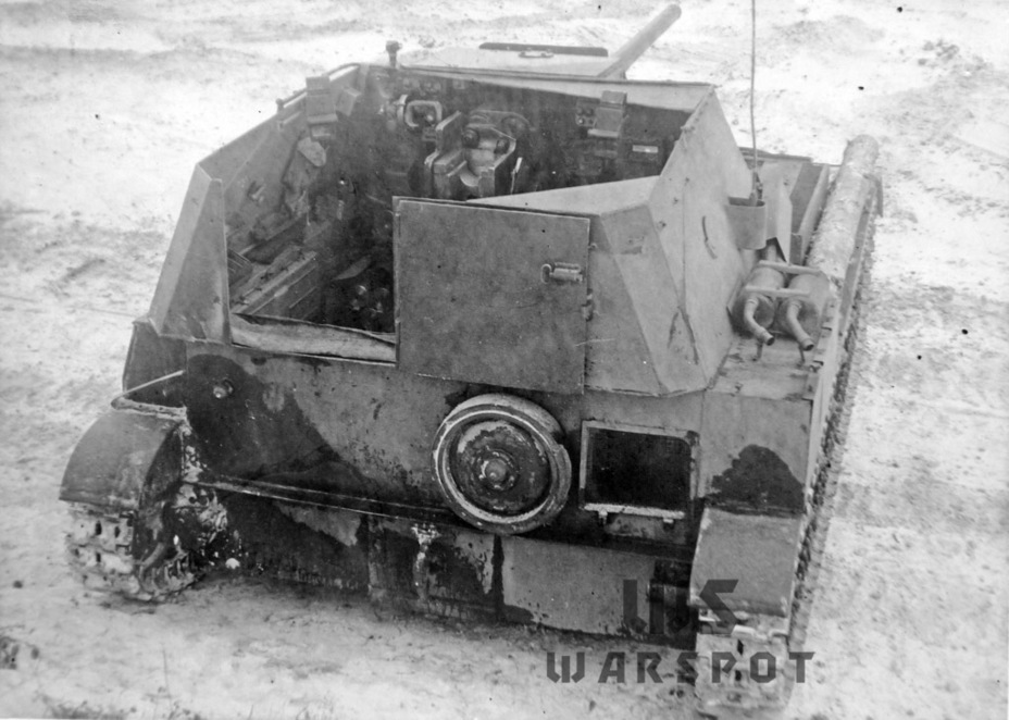 ​The fighting compartment of the improved vehicle - Light SPGs with Big Guns | Warspot.net