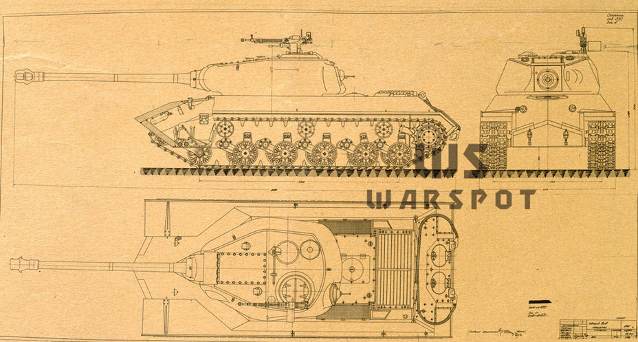 ​IS-2U, a modernization from factory #100. November 1944 - Modernization on Paper | Warspot.net