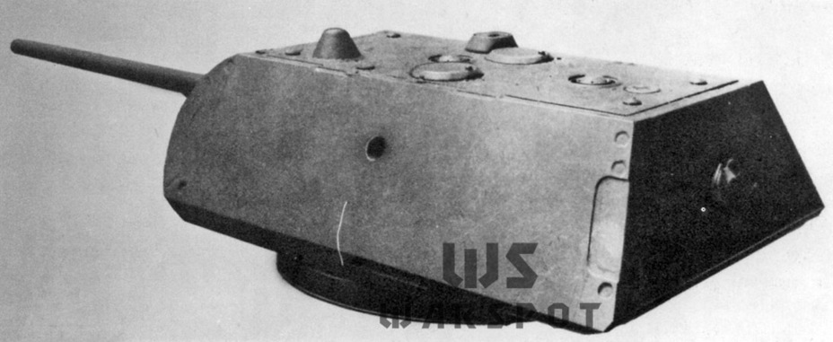 ​The Pz.Kpfw. Maus turret in its final form - Stillborn Maus  | Warspot.net