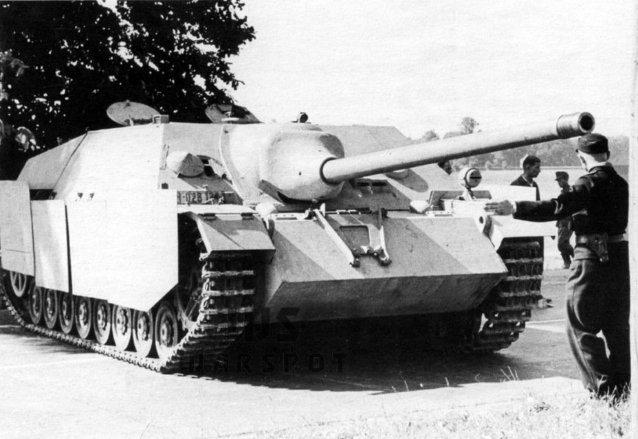 ​Production vehicles kept the same machine gun mount as the Jagdpanzer IV - A Barrel Too Long | Warspot.net